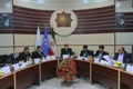 برگزاری نشست شورای دانشگاه با تنی چند از اعضای هیات امناء و جمعی از رؤسای پیشین دانشگاه کاشان