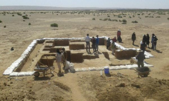 فصل پنجم کاوش آموزشی محوطه تاریخی فیض آباد انجام شد