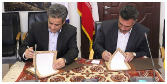 انعقاد تفاهم نامه همکاری مشترک بین مرکز ملی فرش ایران و پژوهشکده فرش ایران (دانشگاه کاشان)