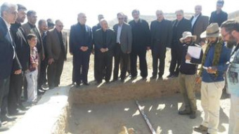 فصل دوم کاوش محوطه استرک با حضور اساتید و دانشجویان باستان شناسی دانشگاه کاشان