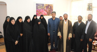 دیدار معاون و کارشناسان فرهنگی دانشگاه کاشان با امام جمعه قمصر