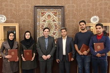 تقدیر رییس دانشگاه کاشان از تیم دانشجویی شرکت کننده در مسابقات بین المللی کمیکار