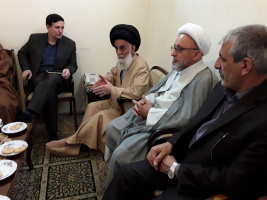 دیدار نوروزی با آیت الله میر سید محمد یثربی