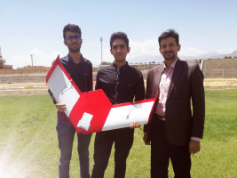 انجام تست پروازی اولین پهپاد افقی پرواز دانشگاه کاشان