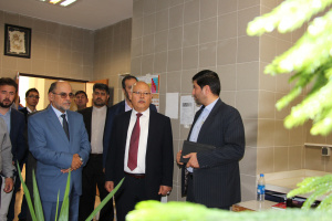 گزارش تصویری بازدید سفر وزیر تحصیلات عالی افغانستان از دانشگاه کاشان