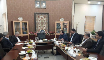جلسه مشترک دانشگاه کاشان با معاون وزیر ارتباطات و مدیر کل دفتر نظارت بر سرویس های رادیویی
