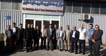 بازدید اساتید دانشکده شیمی دانشگاه کاشان از مجموعه کارخانجات صبا باتری
