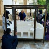 ساخت کوره مکش تحتانی توسط گروه مطالعات عالی هنر دانشگاه کاشان برای جامعه نابینایان و کم بینایان کاشان