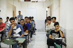 رقابت داوطلبان کنکور سراسری سال ۹۸ در دانشگاه کاشان
