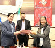 انعقاد تفاهم‌نامه همکاری دانشگاه دیلیمان فیلیپین با دانشگاه کاشان