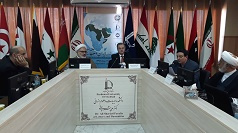 سخنرانی رئیس دانشگاه کاشان در مجمع دانشگاه‌های ایران و جهان عرب