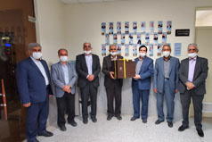 تقدیر حامیان مردمی مبارزه با کرونای کاشان از دانشگاه کاشان
