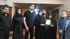 دیدار  با خانواده خیر کاشانی مرحوم مهندس عباس خامه‌چیان
