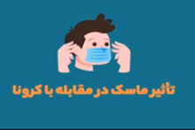 تاثیر استفاده از ماسک در برابر کرونا