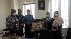 تجلیل از انجمن کویر سبز کاشان