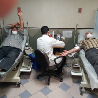 برگزاری پویش  اهداء خون توسط کارکنان دانشگاه کاشان