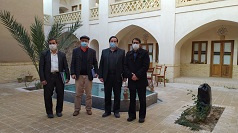 نشست رؤسای ادواری مرکز کاشان‌شناسی با رئیس دانشگاه کاشان