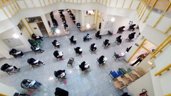 آغاز رقابت ۵۹۵۴ داوطلب در کنکور سراسری ۱۴۰۰ در دانشگاه کاشان