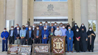 مدیران جدید امور مالی و حراست دانشگاه کاشان معرفی شدند