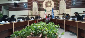 دیدار  شورای بسیج دانشجویی دانشگاه کاشان با رئیس دانشگاه