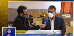 گزارش تلویزیونی صدا و سیما از برنامه رئیس دانشگاه پای درس دانشجوها