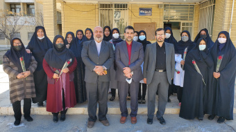 تکریم و تجلیل رئیس دانشگاه کاشان  از بانوان همکار به مناسبت روز زن