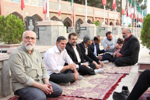 تجلیل و ادای احترام به شهدای سوم خرداد و گرامی داشت سالروز تولد شهید باغمیرانی