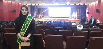 دانشجوی دکترای مهندسی معدن دانشگاه کاشان جایزه البرز ۱۴۰۱ را دریافت کرد