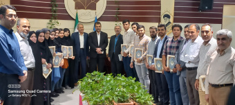 تجلیل از ۲۲ دانشجوی برتر دانشگاه کاشان با کرامت جمعی از خیرین