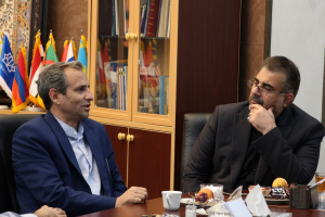 دیدار رئیس موسسه پژوهش و برنامه ریزی آموزش عالی با رئیس دانشگاه کاشان