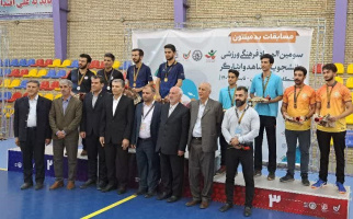 تیم بدمینتون پسران دانشگاه کاشان بر سکوی سوم مسابقات المپیاد فرهنگی ورزشی شاهد و ایثارگر
