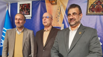 بازدید وزیر علوم از غرفه دستاوردهای دانشگاه کاشان در نخستین جشنواره جذب دانشجویان بین الملل ایران دانشگاه تربیت مدرس