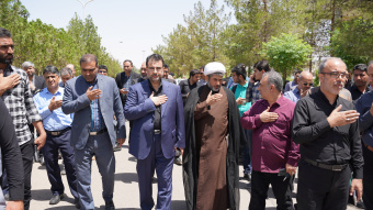 گزارش تصویری عزای دانشگاهیان دانشگاه کاشان به مناسبت شهادت امام جعفر صادق علیه السلام