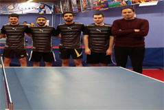 کسب مقام سوم تنیس روی میز توسط دانشجویان دانشگاه کاشان