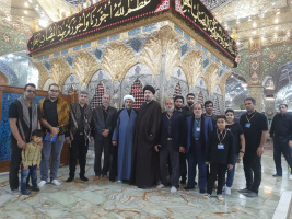 اعزام کاروان اساتید و کارمندان دانشگاه کاشان به عتبات عالیات