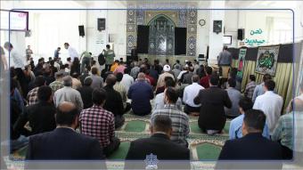 مراسم یادبود شهید آیت‌الله رئیسی و هیأت همراه  در مسجد دانشگاه کاشان برگزار شد