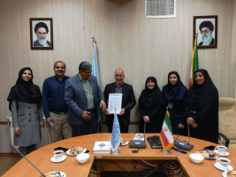 صدور مجوز تایید صلاحیت آزمایشگاههای کنترل کیفی پژوهشکده اسانس دانشگاه کاشان  بر مبنای استاندارد ایزو ۱۷۰۲۵