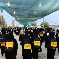 اعزام ۱۰۰ دانشجوی دختر دانشگاه کاشان به سفر اربعین حسینی