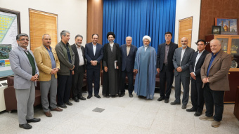 نشست هیأت رئیسه با امام جمعه کاشان