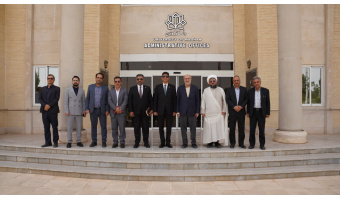 دیدار سرکنسول جمهوری عراق در اصفهان دکتر احمد لطیف علی از دانشگاه کاشان