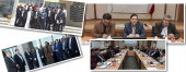 بازدید رییس، اعضای هیات رئیسه،مسئولان دانشگاه و فرماندار کاشان از شهرک علمی، تحقیقاتی اصفهان