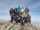 صعود گروه کوهنوردی استادان و کارمندان دانشگاه کاشان به قله ۳۰۵۰متری سیاه کوه کاشان