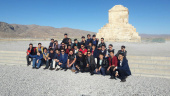 اردوی دانشجویان اتباع پسر دانشگاه کاشان به شیراز