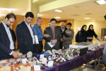 گزارش تصویری بازدید رئیس دانشگاه کاشان از نمایشگاه سنگ و گوهر سنگ های قیمتی و نیمه قیمتی