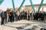 گزارش تصویری ۲ گرامیداشت هفته بسیج در دانشگاه کاشان- غبارروبی گلزار شهدای گمنام