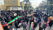 دانشگاهیان دانشگاه کاشان هم قدم و هم صدا با آحاد شهروندان در راهپیمایی ۲۲ بهمن
