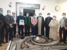 دیدار اعضای شورای بسیج کارمندان با خانواده شهید حسن راحمی نوش آبادی