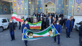 مراسم گرامیداشت چهل و سومین سالگرد انقلاب اسلامی در دانشگاه کاشان