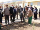 کاشت حدود ۵۰۰ اصله نهال همزمان با روز درختکاری و هفته منابع طبیعی در دانشگاه کاشان