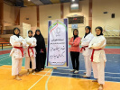 کسب مقام اول تیم کاراته دانشجویان دختر دانشگاه کاشان در رده تیمی منطقه ۶ دانشگاه های کشور